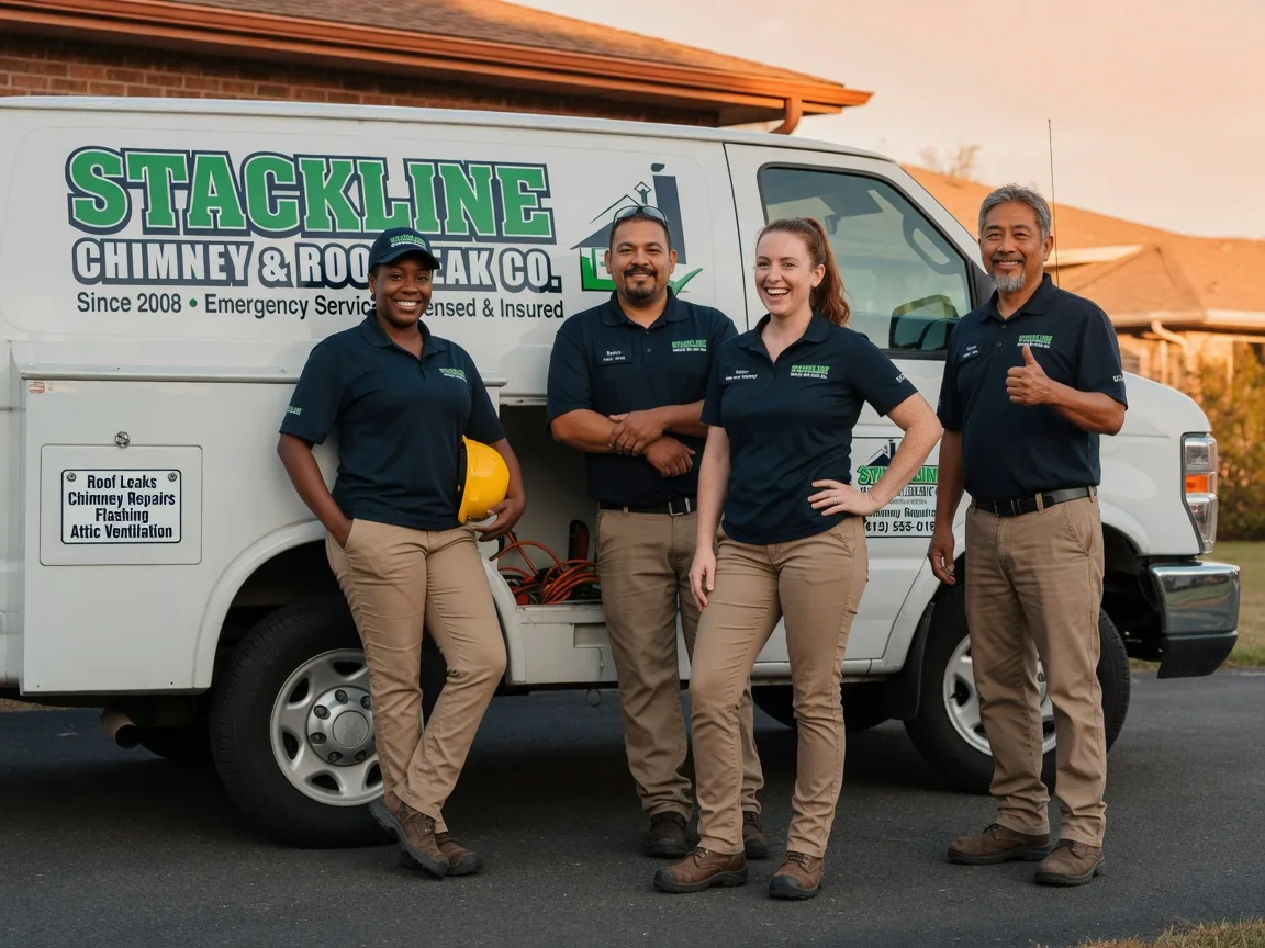Chimney flashing repair company in Webster, PA